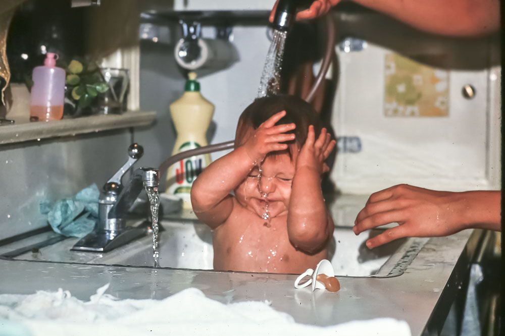 Andrew’s bath - October 1975