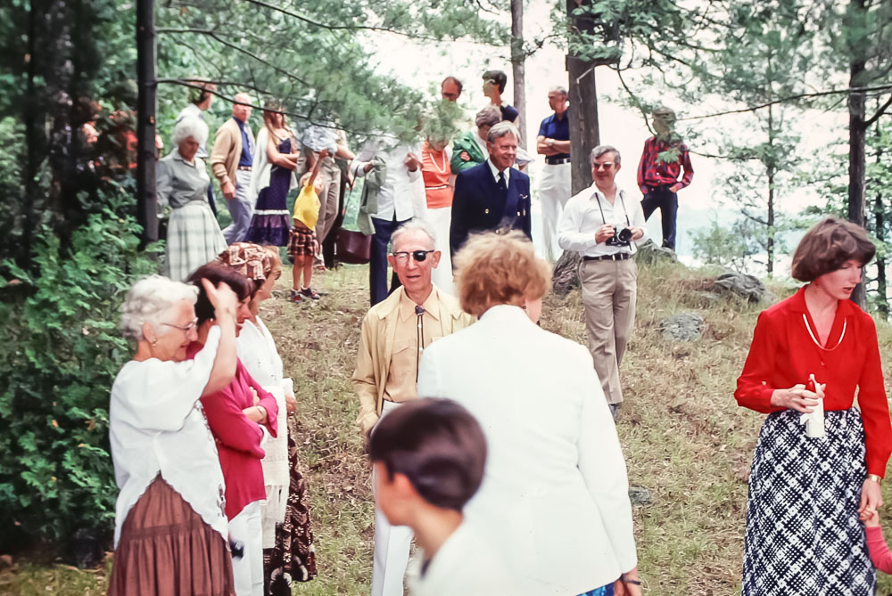 1980 Wedding guests