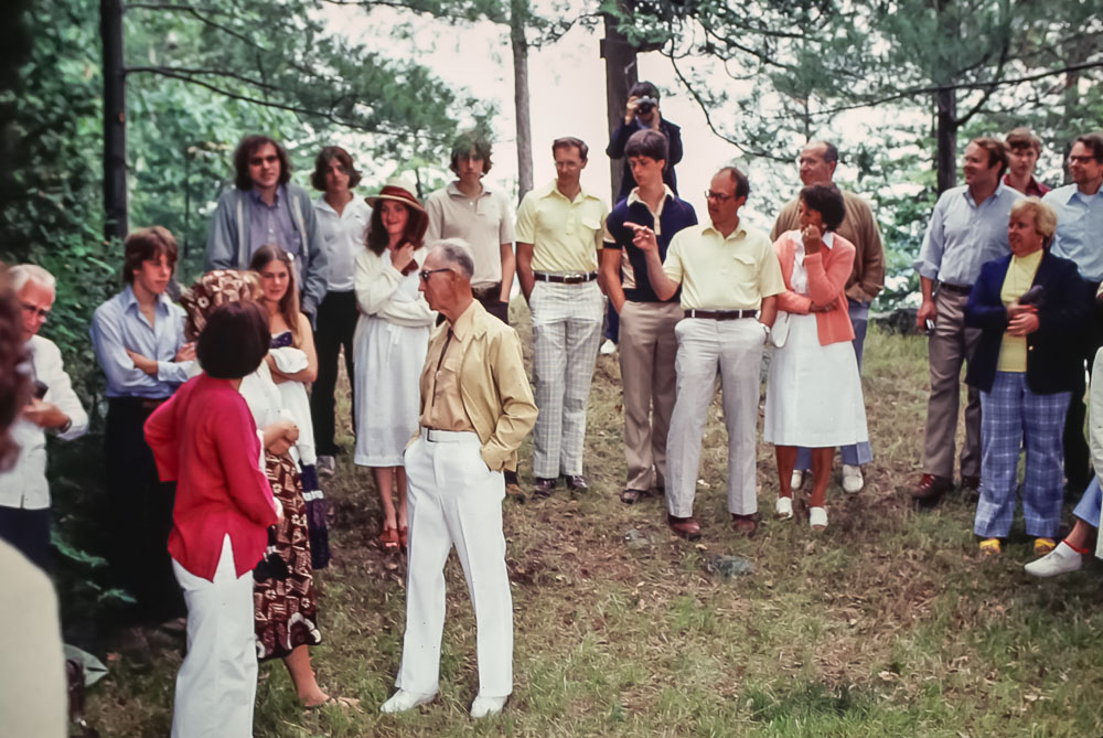 Wedding guests - July 1980