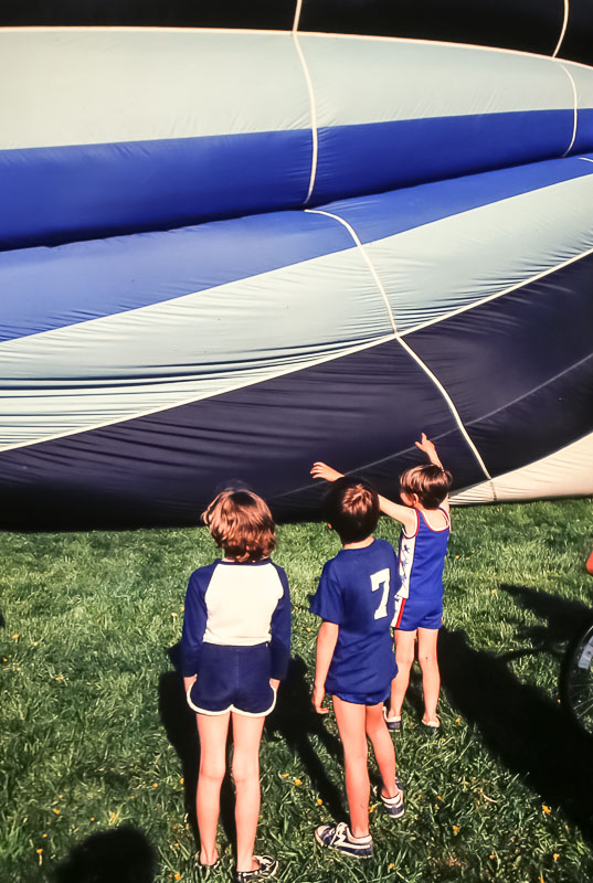Balloon launch - May 1982