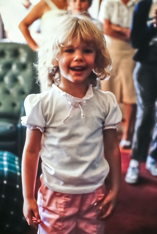 Stacey Maher (Kevin’s daughter) - August 1983