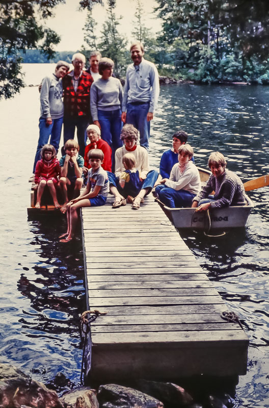 Elmore family - July 1984