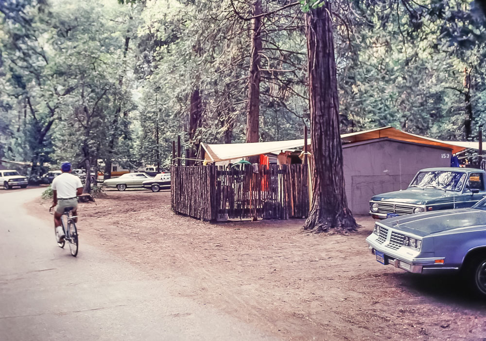 Yosemite housekeeping tent - July 1985