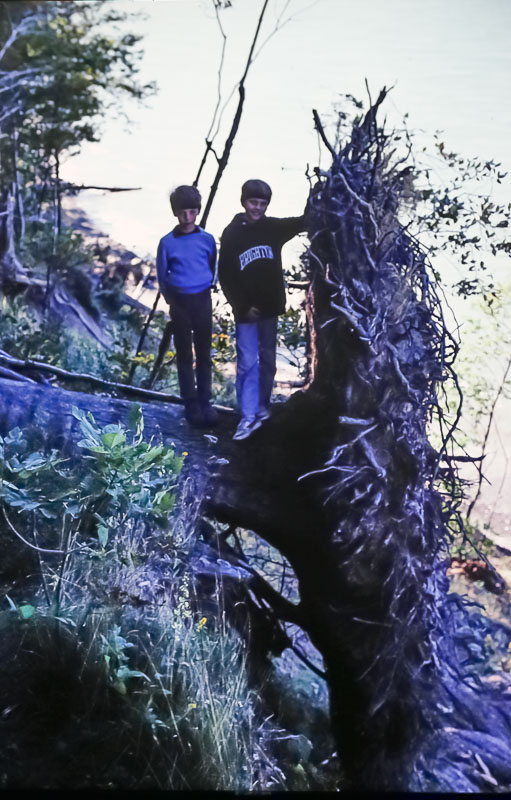 Cimney Bluffs - Lake Ontario - September 1985