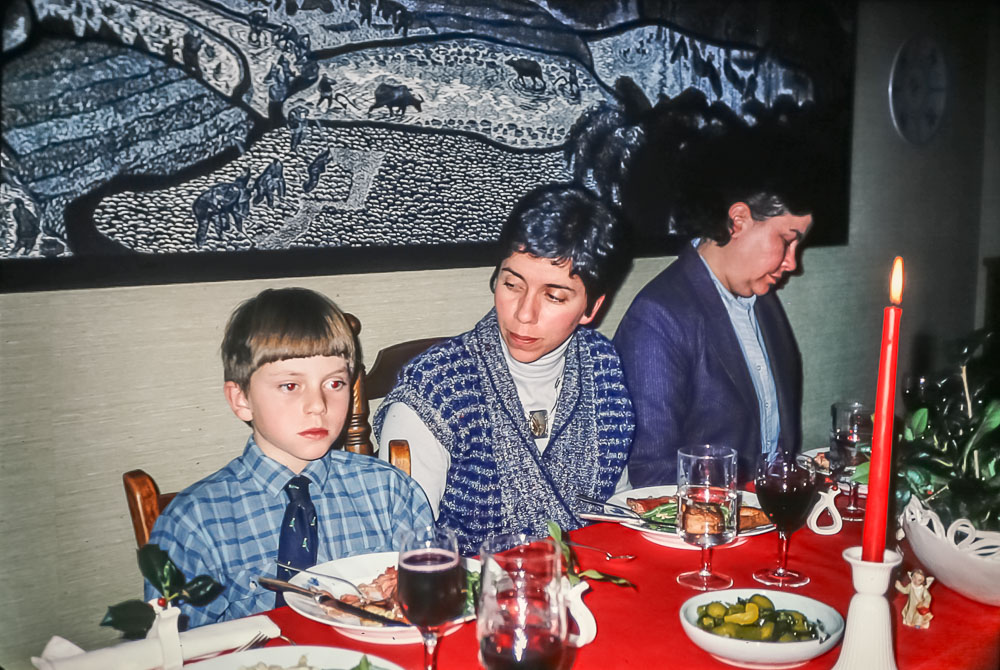 Paxon Hollow dinner - December 1985
