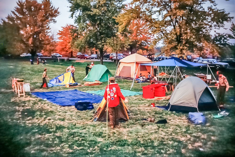 Boy Sckout camping, 2987