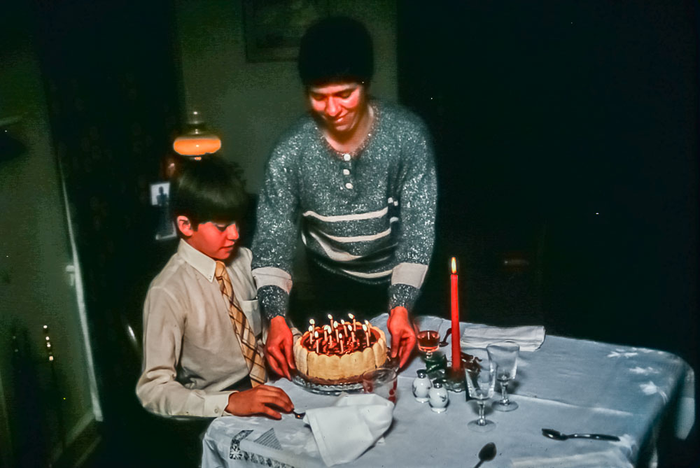 Andrew’s birthday, 1987