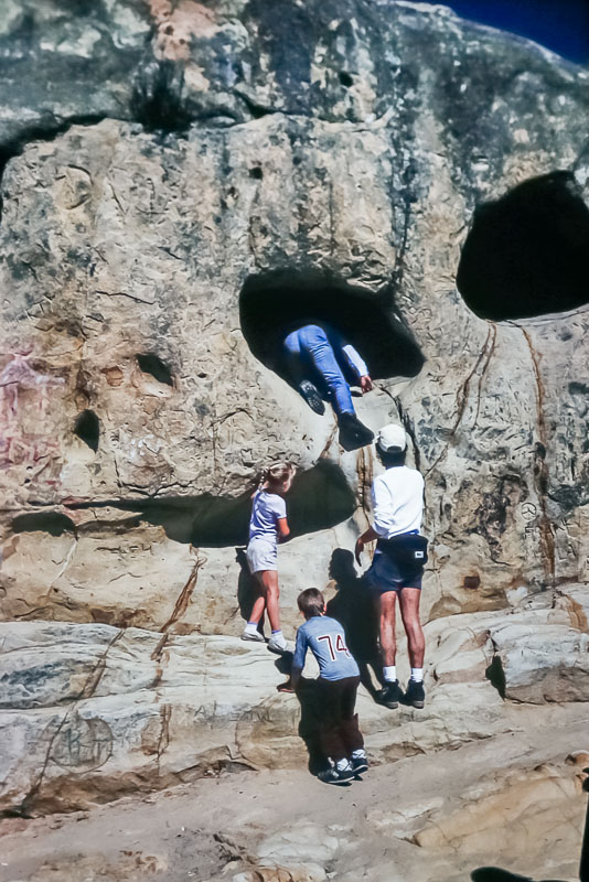 1988 - Hiking Mt Diablo