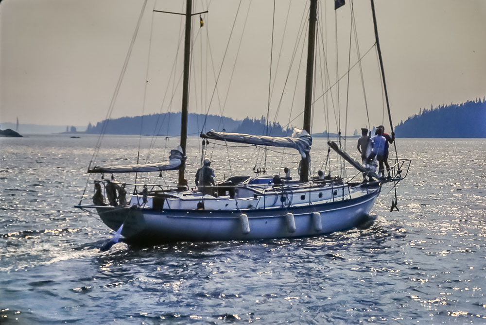 1988 Maine sailing