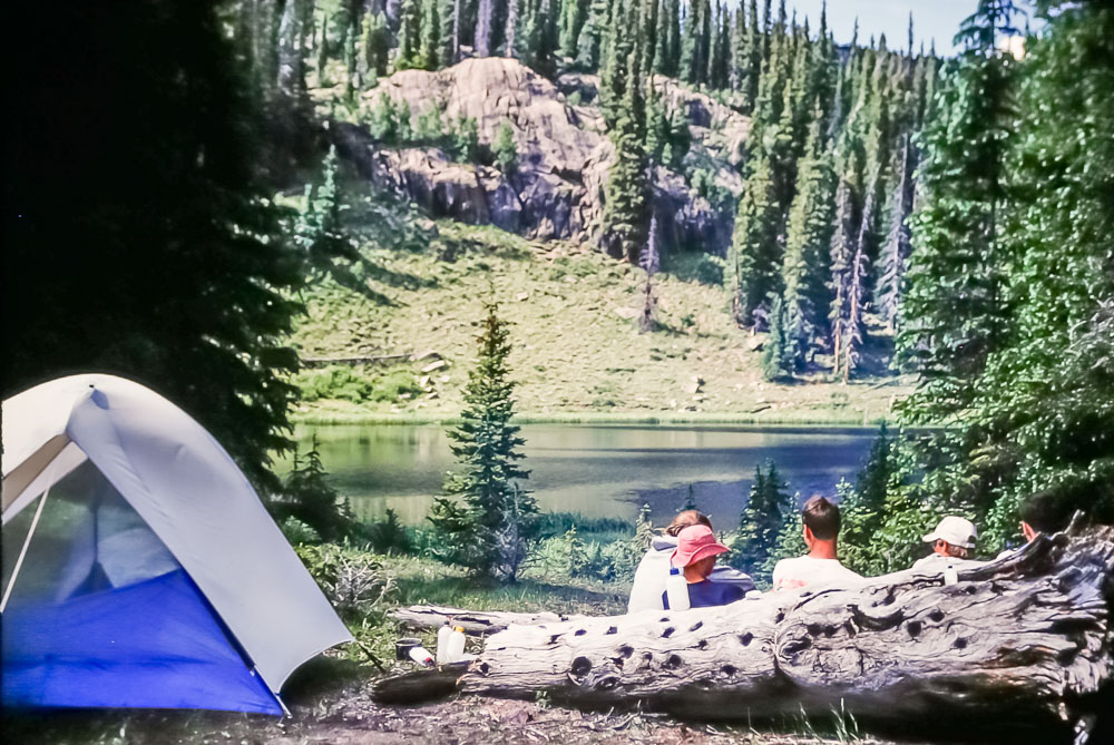 1991 Colorado camping