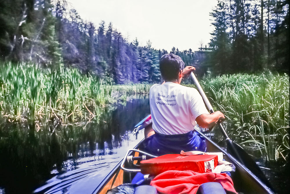1992 Boundary Waters canoe trip