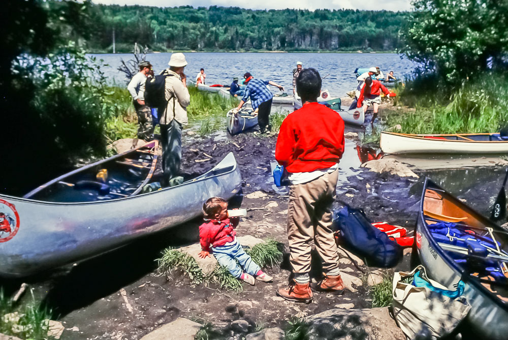 1992  Boundary waters canoe trip