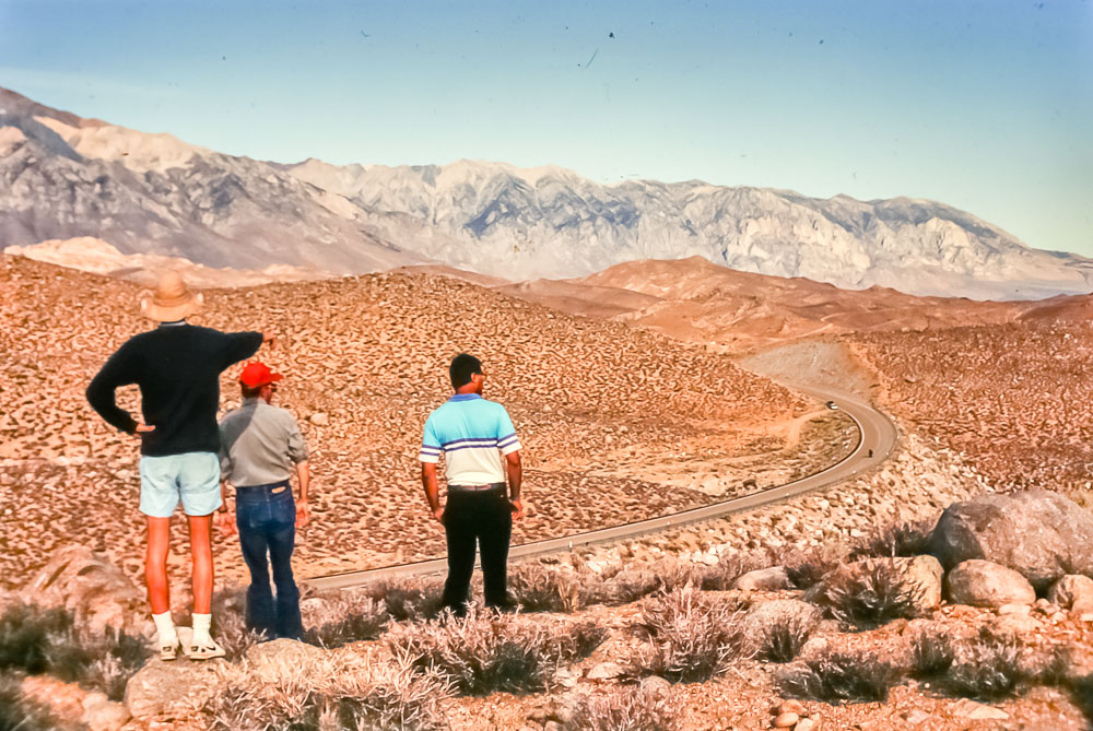 1992 Bishop Creek drilling trip