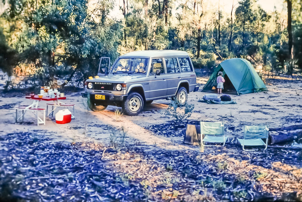 1996 Australia camping