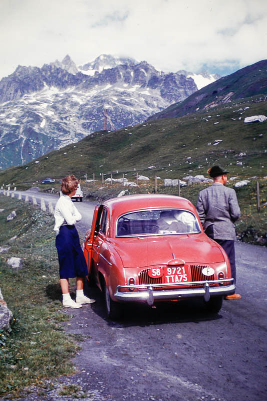 1958 Headed to Geneva - Barbara and Bill