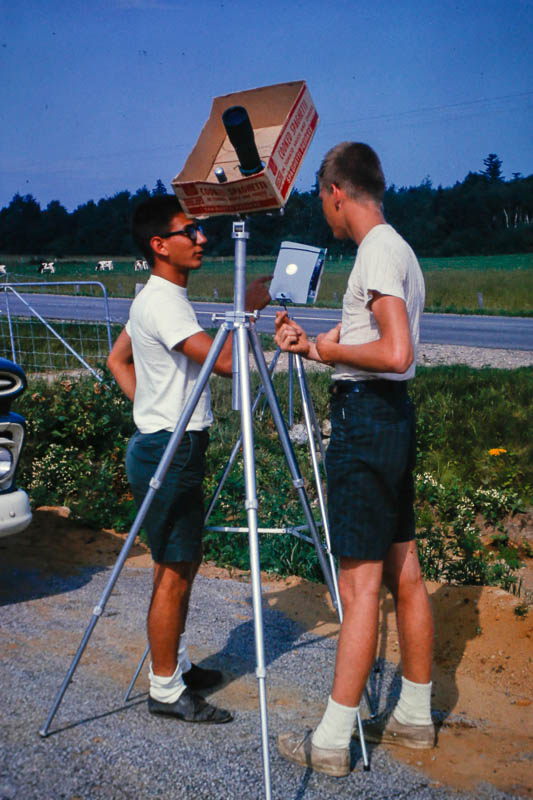 1963, July 20 - Solar eclipse in Quebec