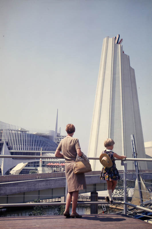 1967 Page and Barbara visit Expo Montreal