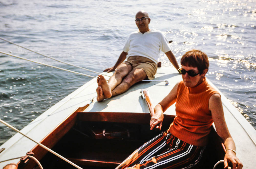1970 Barbara with Sidney Diamond