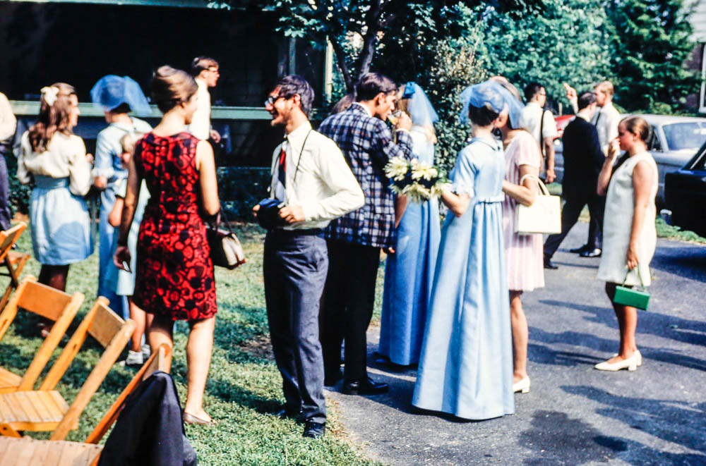 1968 Janet and David wedding