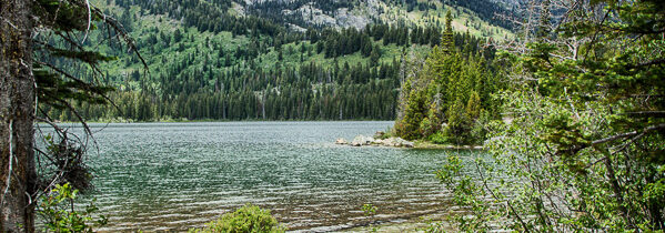 Tetons and Taggart Lake trail