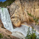 Yellowstone Falls and River