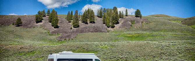Yellowstone Falls and River