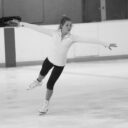 Toby skating
