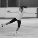 Toby skating