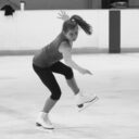 Toby skating