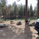 Camping next to the Deschutes